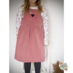 DIY Stoffe Latzkleid Leene
