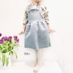 DIY Stoffe Latzkleid Leene