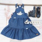 DIY Stoffe Latzkleid Leene