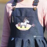 DIY Stoffe Latzkleid Leene