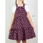 DIY Stoffe Latzkleid Leene