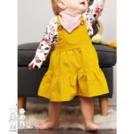DIY Stoffe Latzkleid Leene
