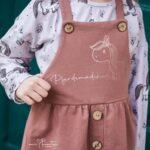 DIY Stoffe Latzkleid Leene