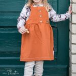 DIY Stoffe Latzkleid Leene