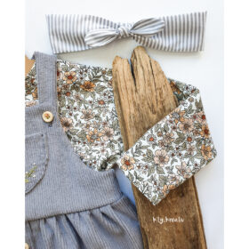 DIY Stoffe Latzkleid Leene