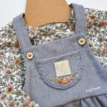 DIY Stoffe Latzkleid Leene