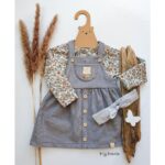 DIY Stoffe Latzkleid Leene