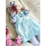 DIY Stoffe Latzkleid Leene