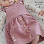DIY Stoffe Latzkleid Leene