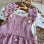 DIY Stoffe Latzkleid Leene