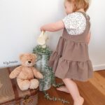 DIY Stoffe Latzkleid Leene