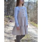 DIY Stoffe Latzkleid Leene