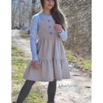 DIY Stoffe Latzkleid Leene