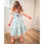 DIY Stoffe Latzkleid Leene