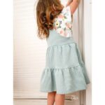DIY Stoffe Latzkleid Leene