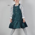 DIY Stoffe Latzkleid Leene