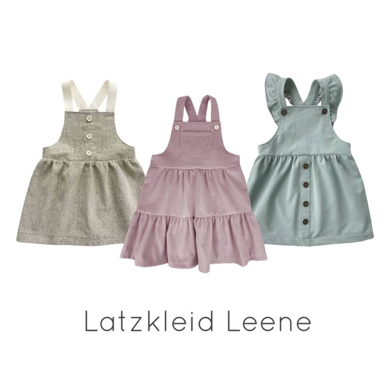 DIY Stoffe Latzkleid Leene