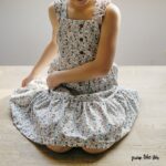 DIY Stoffe Latzkleid Leene