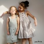 DIY Stoffe Latzkleid Leene