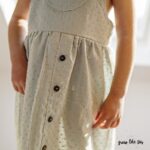 DIY Stoffe Latzkleid Leene