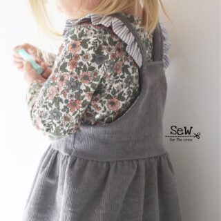 DIY Stoffe Latzkleid Leene
