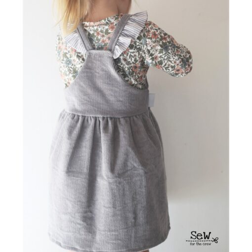 DIY Stoffe Latzkleid Leene