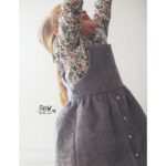 DIY Stoffe Latzkleid Leene