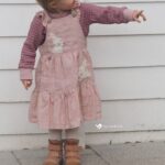 DIY Stoffe Latzkleid Leene