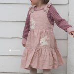 DIY Stoffe Latzkleid Leene