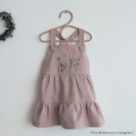 DIY Stoffe Latzkleid Leene