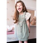 DIY Stoffe Latzkleid Leene