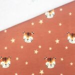 Single-Jersey-Dreamy Tiger Dusty - Rost Orange