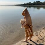 DIY Stoffe Outfit - Badeponcho Baddie