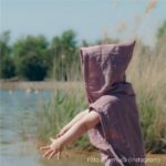 DIY Stoffe Outfit - Badeponcho Baddie