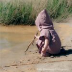 DIY Stoffe Outfit - Badeponcho Baddie