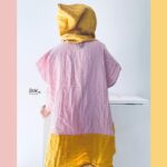 DIY Stoffe Outfit - Badeponcho Baddie