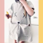 DIY Stoffe Outfit - Badeponcho Baddie