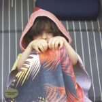 DIY Stoffe Outfit - Badeponcho Baddie