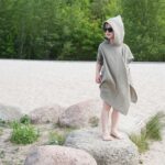 DIY Stoffe Outfit - Badeponcho Baddie