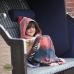 DIY Stoffe Outfit - Badeponcho Baddie