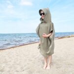 DIY Stoffe Outfit - Badeponcho Baddie