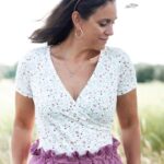 Single Jersey - Gentle Flowers Warmweiß