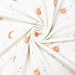 Single Jersey - Sonne & Mond Cremeweiß - ORGANIC