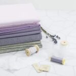 Tüllstoff - Pastell Lavendel