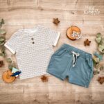 DIY Stoffe Outfit - Shirt Schelmy & Shorts Ben