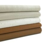 Pointoille Jersey - Streifen - Cream