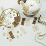 DIY Stoffe Inspiration - Labels & Knöpfe
