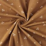 Single Jersey - Kleine Sterne Zimt