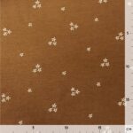 Single Jersey - Kleine Sterne Zimt