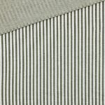 Jaquard Jersey - Oliv/Creme gestreift